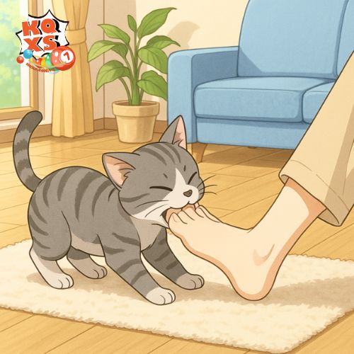 Mơ thấy mèo cắn mình thường tượng trưng cho mâu thuẫn nội tâm