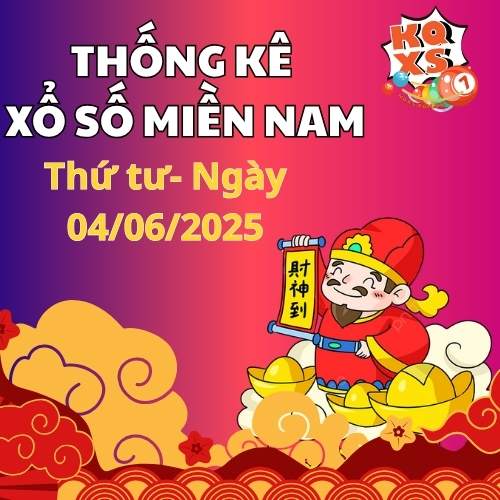 Thống Kê XSMN thứ 4 ngày 4/6