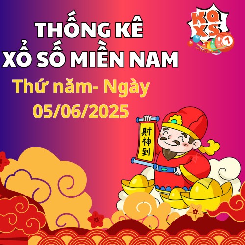 Thống kê XSMN thứ 5 ngày 5/6/2025 – Phân tích kết quả XSMN Thứ 5