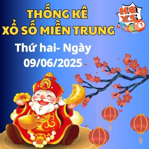 Thống kê dữ liệu XSMT 09/06/2025 – Phân tích kết quả XSMT Thứ 2